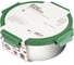Ланч-бокс Smart Solutions стальной со стеклянной крышкой, 1,5 л, зеленый SFE-SS-LB-ST-GLS-GRN-1.5 4