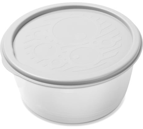 Многофункциональный круглый низкий контейнер Martika №4, 1.4 л С257