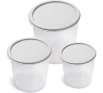 Многофункциональный круглый высокий контейнер Martika 3 шт. С267