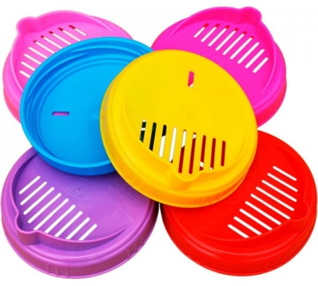 Крышка ЛЕТО твист-офф полиэтилен, сливная d100мм 24133