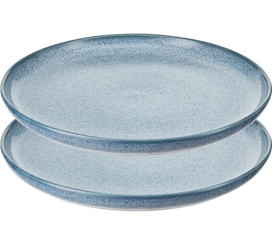 Набор обеденных тарелок Liberty Jones Blueberry, Ø26 см, синие, 2 шт. LT_LJ_DPLBL_CRG_26 1