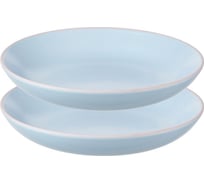 Набор тарелок для пасты Liberty Jones Simplicity, Ø20 см, голубые, 2 шт. LT_LJ_PBWSM_CRW_20