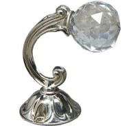 Крючок для штор ТУНДРА KS008, однорожковый, цвет хром 4320368