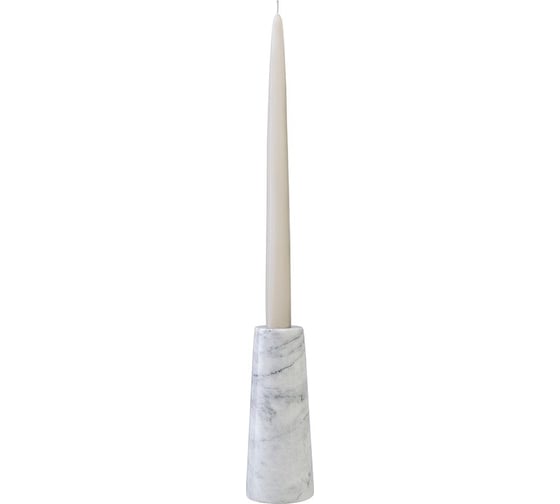 Подсвечник Liberty Jones Marm, 15 см, белый мрамор LJ000032