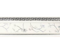 Багет Эскар 7 см, антик, инкрустация белая, 200 см, 29604200