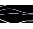 Багет Эскар 7 см, волны black, 300 см, 291404300 1