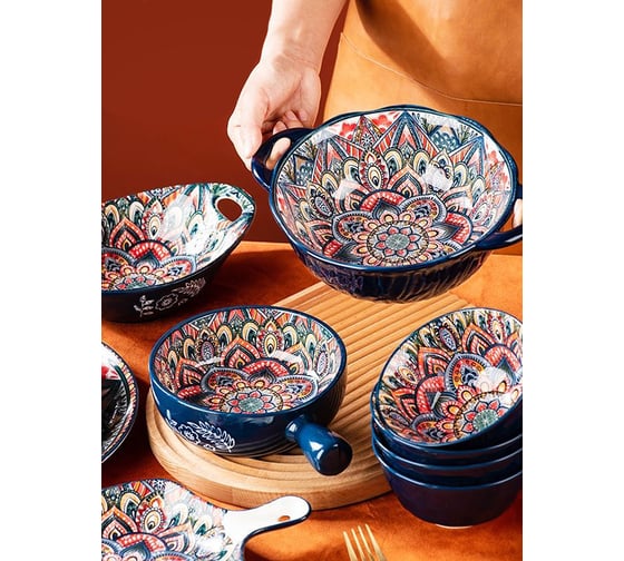 Салатник с ручками Nouvelle arabesque 1200 мл 0860083