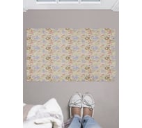 Придверный коврик в прихожую JOYARTY с принтом Велопрогулка, 45х75 см door_55829