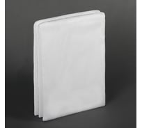 Простыня Факел Бязь двуспальная 180x210 см, 125 г/м2, белый 87486644