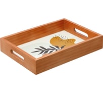 Поднос Bergenson Bjorn Blomst, натуральное дерево BB0000132
