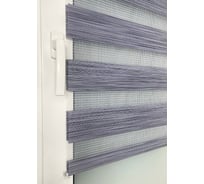 Миниролло Эскар меланж серый, день-ночь, 40x170 см 80060040170