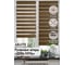 Миниролло Эскар меланж коричневый, день-ночь, 48x170 см 80070048170 2