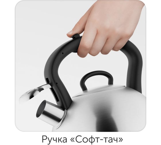 Чайник со свистком NADOBA IVONA 3 л, 731801