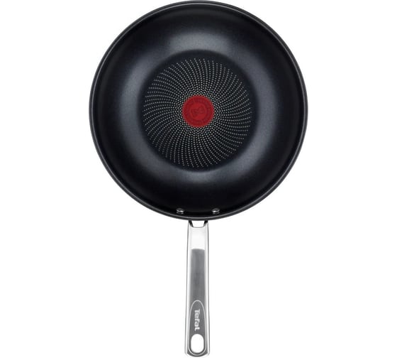 Сковорода-ВОК TEFAL WOK Intuition B8171944 круглая 28 см покрытие антипригарное с титаном несъемная ручка без крышки 1841716