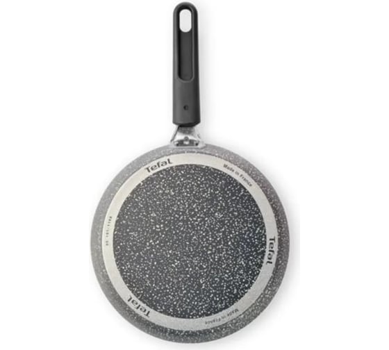 Блинная сковорода TEFAL Natural Cook 04211522 круглая 22 см несъемная ручка без крышки серый 91000460 1652464