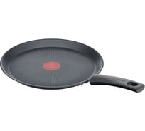 Блинная сковорода TEFAL Easy Chef G2703872 круглая 25 см несъемная ручка без крышки черный 2100118267 1443688