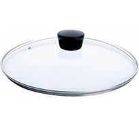 Крышка TEFAL 04090124 диаметр 24 см черная ручка 9100004192 666618