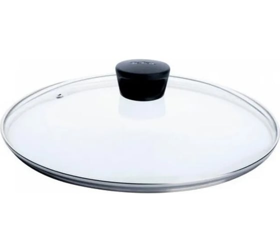 Крышка TEFAL 04090126 диаметр 26 см черная ручка 9100004193 666619 1