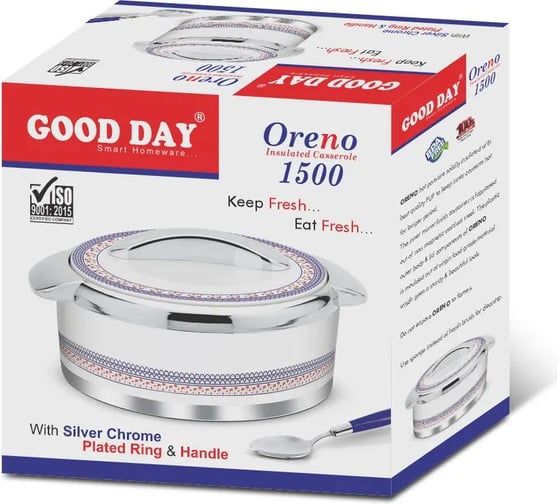 Термокастрюля GOOD DAY ORENO 1500 мл White GC10715WE