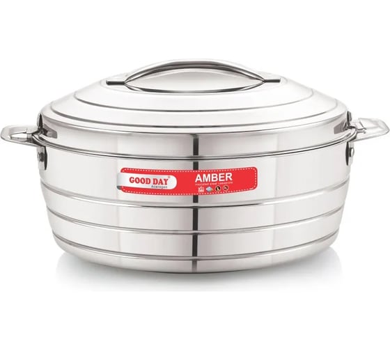 Термокастрюля GOOD DAY AMBER 1000 мл Steel GC15710SL