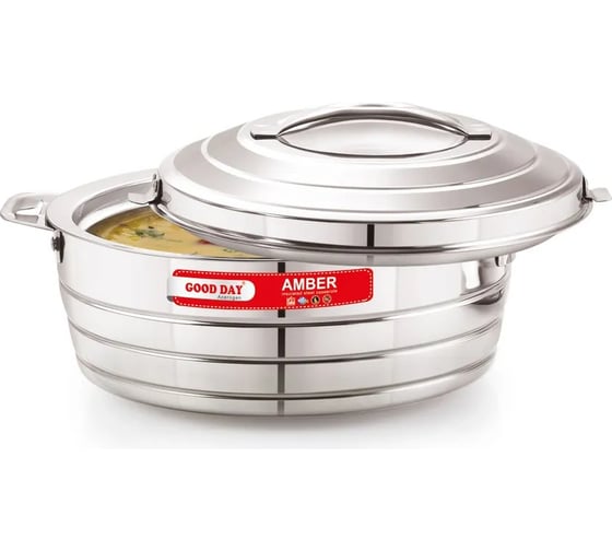 Термокастрюля GOOD DAY AMBER 1000 мл Steel GC15710SL