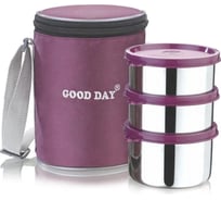 Ланч-бокс GOOD DAY PERFECT 2 425 + 550 мл Purple GL37325PE