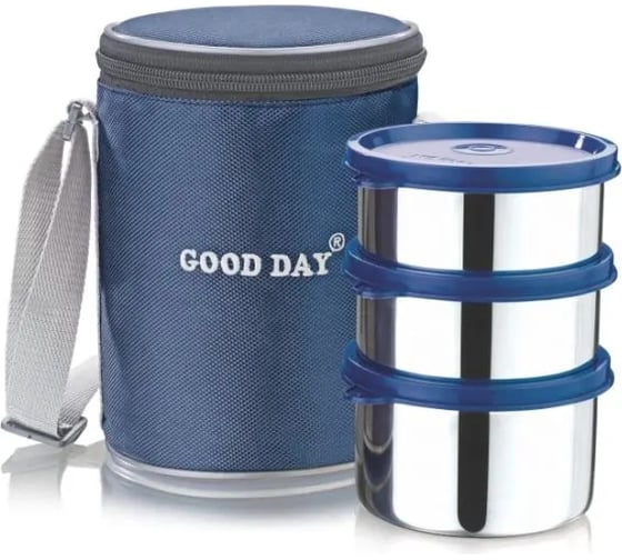Ланч-бокс GOOD DAY PERFECT 2 425 + 550 мл Blue GL37325BE