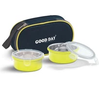 Ланч-бокс GOOD DAY EAT FRESH 2x330 мл Yellow GL33566YW