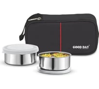 Ланч-бокс GOOD DAY SWAAD 2x240 мл Black GL33224BK