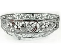 Ваза Homium Kitchen, Silver, для фруктов, серебро, 28x28x10 fruit04silver