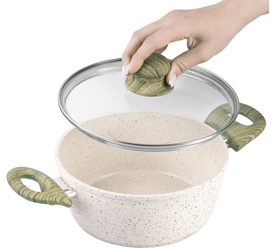 Кастрюля ENDEVER Stone-Beige-20С 80705