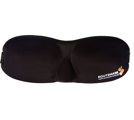 Маска для сна ROUTEMARK 3d hawk черная 3d-ч