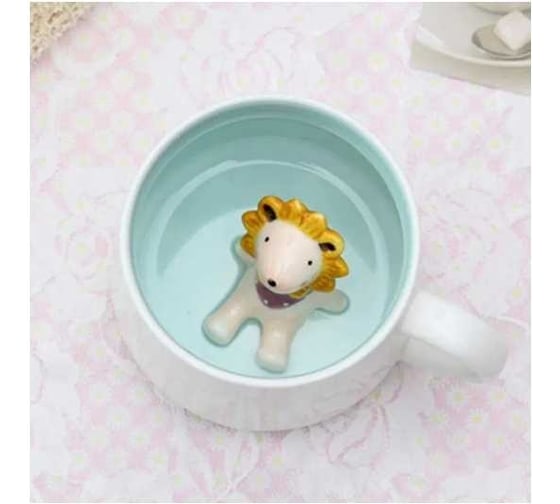 Кружка Homium Collection 300 мл, львенок cup14