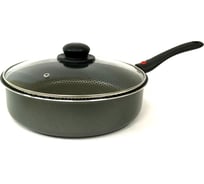 Сотейник JARKO FOREVER d 220, ручка съемная, стеклянная крышка JBr1-322-21