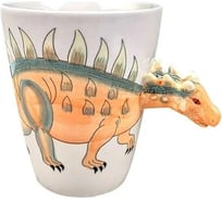 Кружка Homium Kitchen Animals Dinosaur, 400 мл, оранжевый, стегозавр cup7