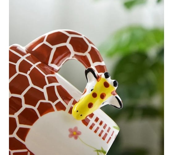 Кружка Homium Kitchen Animals 400 мл, жираф cup6