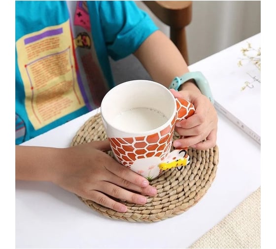 Кружка Homium Kitchen Animals 400 мл, жираф cup6