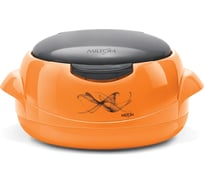 Термокастрюля MILTON MICROWOW ONE TOUCH 1000 мл, Orange MC18310-OR