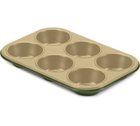 Форма для 6 маффинов GUARDINI Bake Natural 27x18.5 см 39906CARGNAM