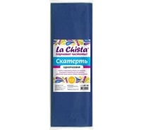 Одноразовая скатерть Lachista 110x140 см синяя 870488