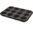 Форма для 12 маффинов GUARDINI Black Stone 35x27 см 00481DGWBGNAM 1