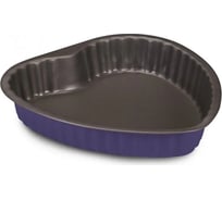 Форма для выпечки GUARDINI Bon Ton Сердце фиолетовая, 25x25 см 70800PULBHEE