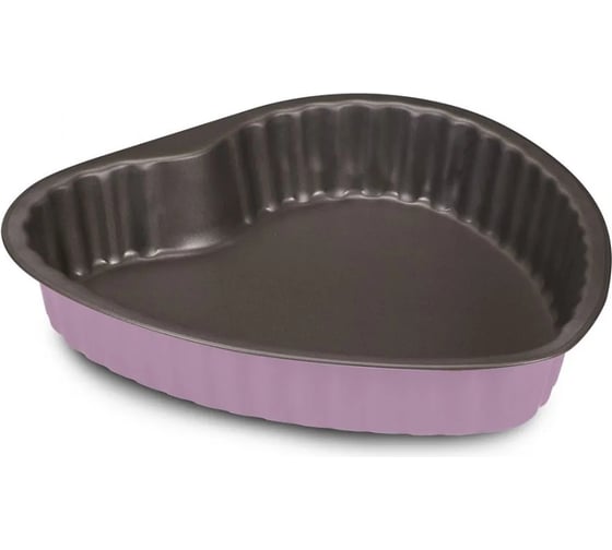 Форма для выпечки GUARDINI Bon Ton Сердце сиреневая, 25x25 см 70800PKLBHEE 1