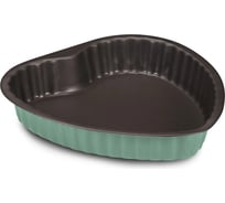 Форма для выпечки GUARDINI Bon Ton Сердце зеленая, 25x25 см 70800PAGBHEE