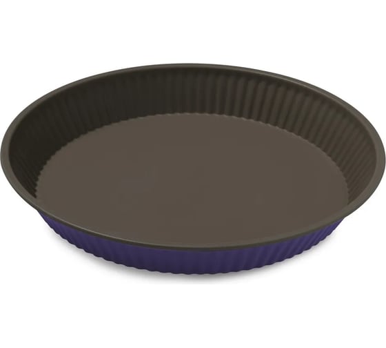 Круглая рифленая форма для выпечки GUARDINI Bon Ton фиолетовая, 28 см 71028FPULBHEE