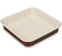 Квадратная рифленая форма для выпечки GUARDINI Chocoform 24x24 см 00745H
