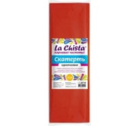 Одноразовая скатерть Lachista 110x140 см красная 870317