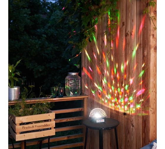 Светодиодная система Neon-Night Диско-шар, с пультом ДУ и Bluetooth, 230 В 601-257