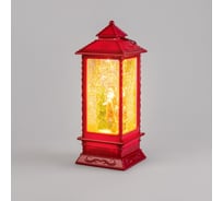 Декоративный фонарь Neon-Night с эффектом снегопада и подсветкой "Дед Мороз", теплое белое свечение 501-062