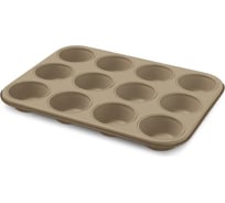 Форма для 12 маффинов GUARDINI Gold Elegance 35x27 см 79912GEGNAM
